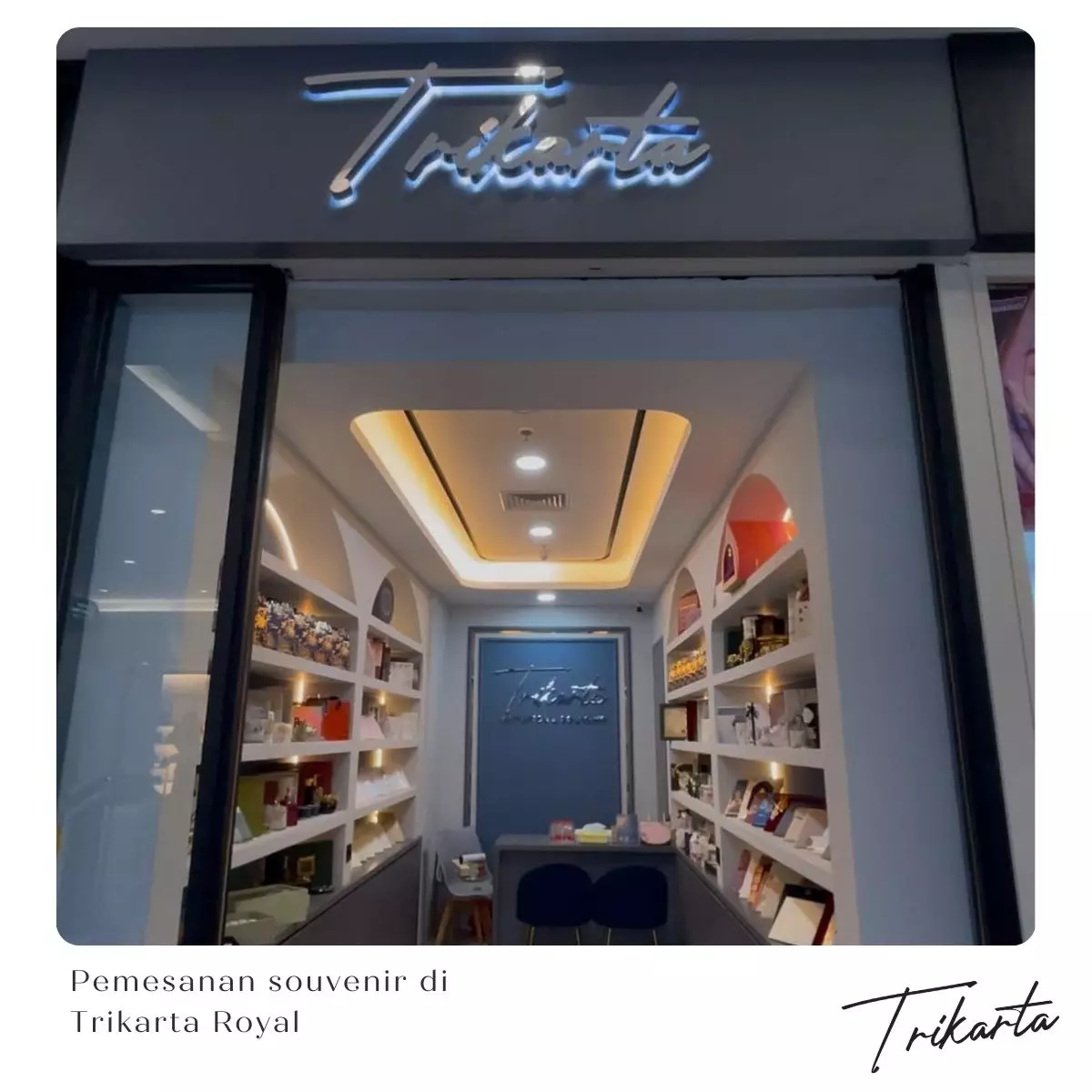 Cara Memesan Souvenir di Trikarta Royal Plaza