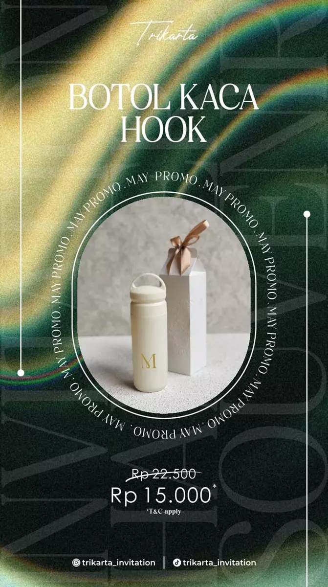 Souvenir Botol Kaca Hook