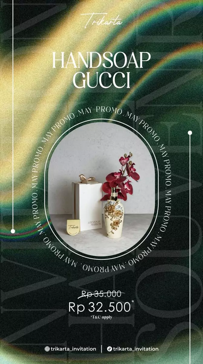 Souvenir Hand Soap Gucci