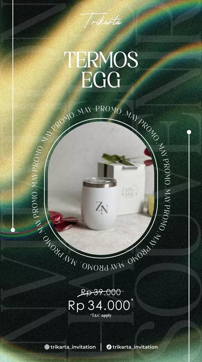 Souvenir Termos Egg