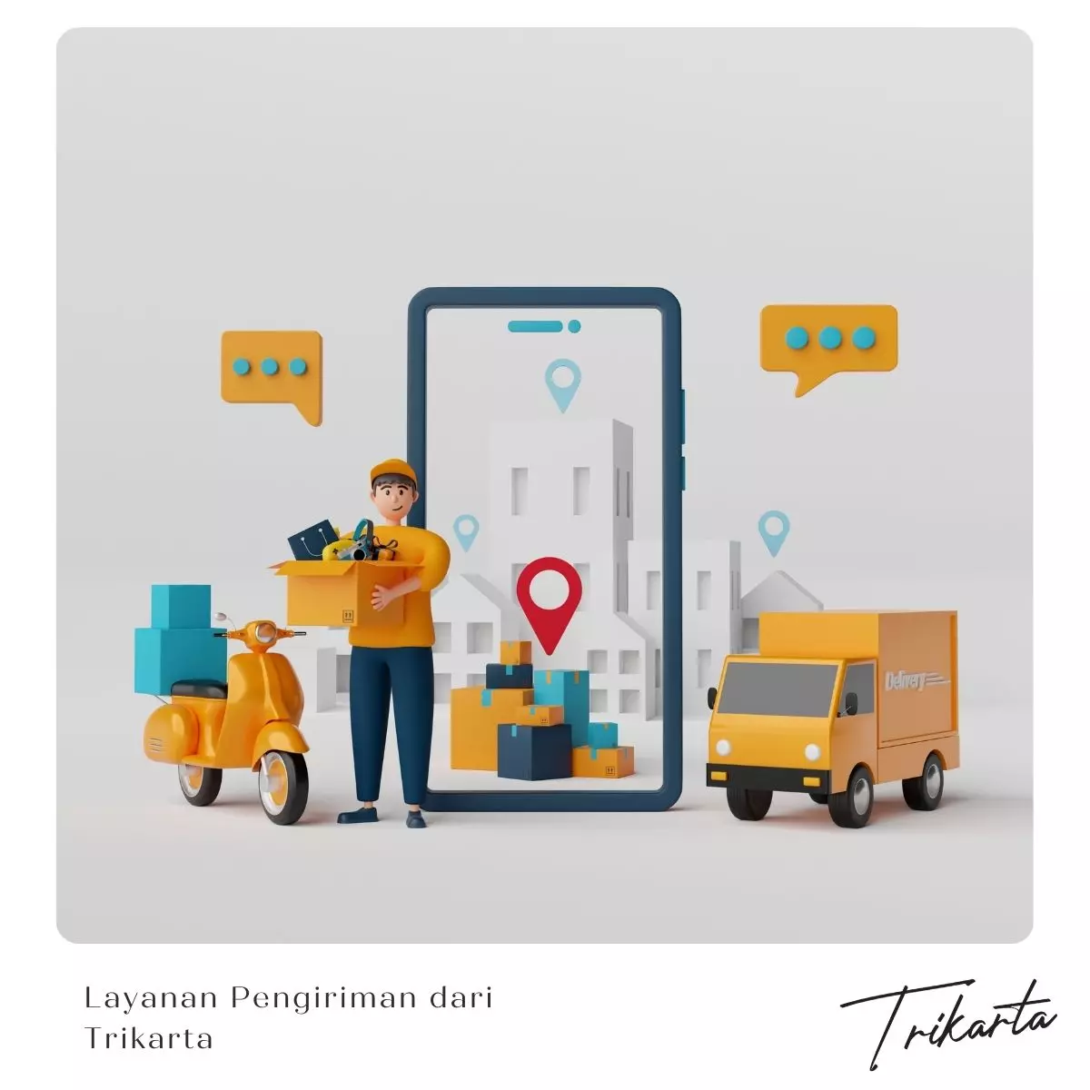 Cara Pesan dan Layanan Pengiriman dari Trikarta