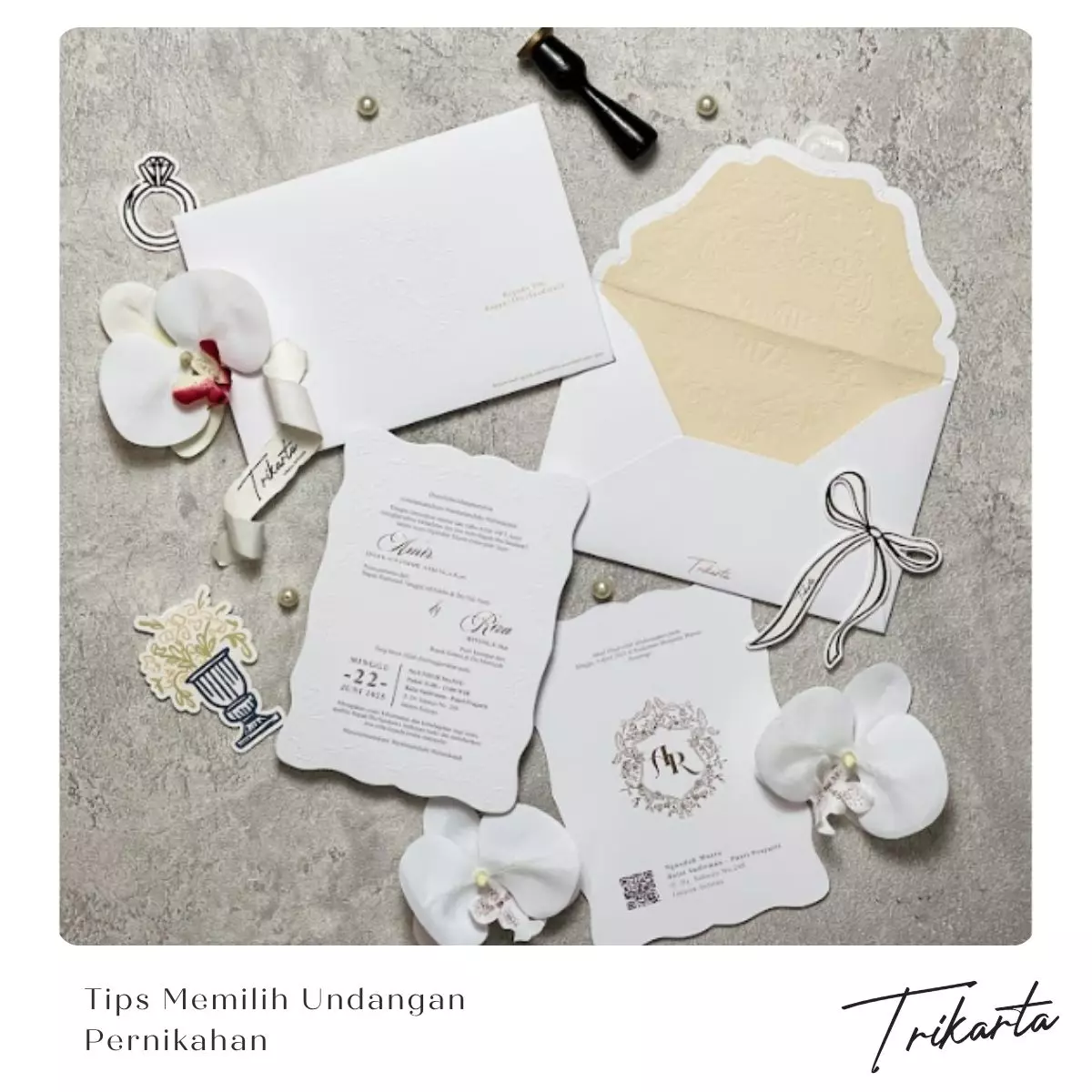 Tips Memilih Undangan Pernikahan yang Tepat