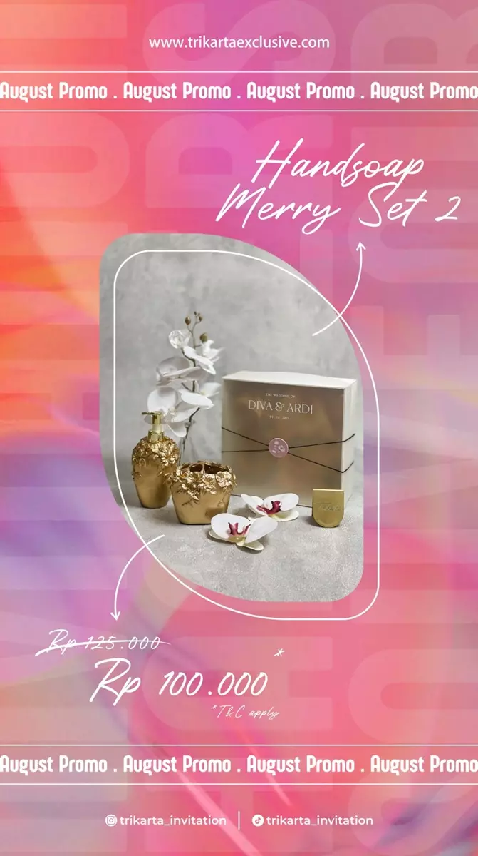 Handsoap Merry Set 2