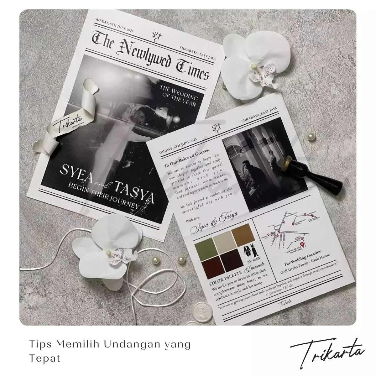 Tips Memilih Undangan yang Tepat