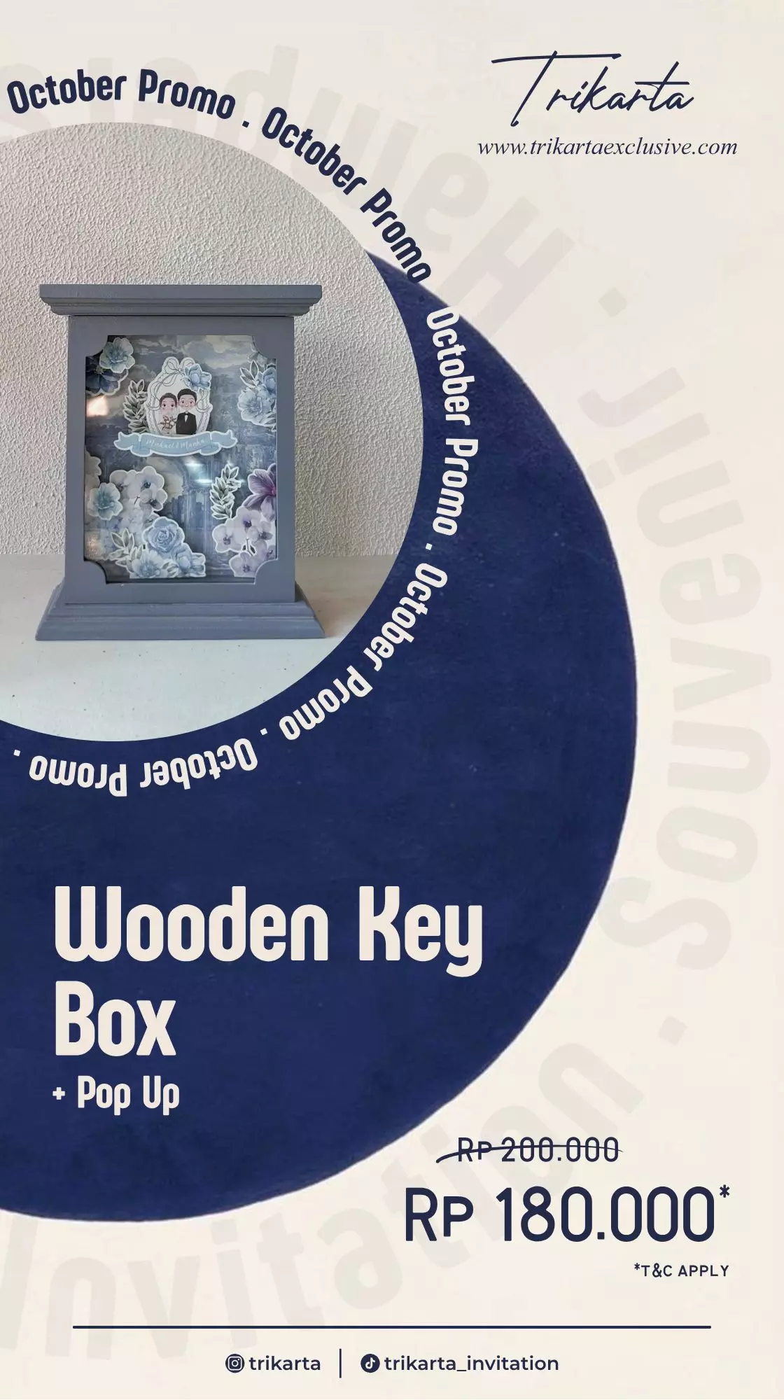 Wooden Key Box