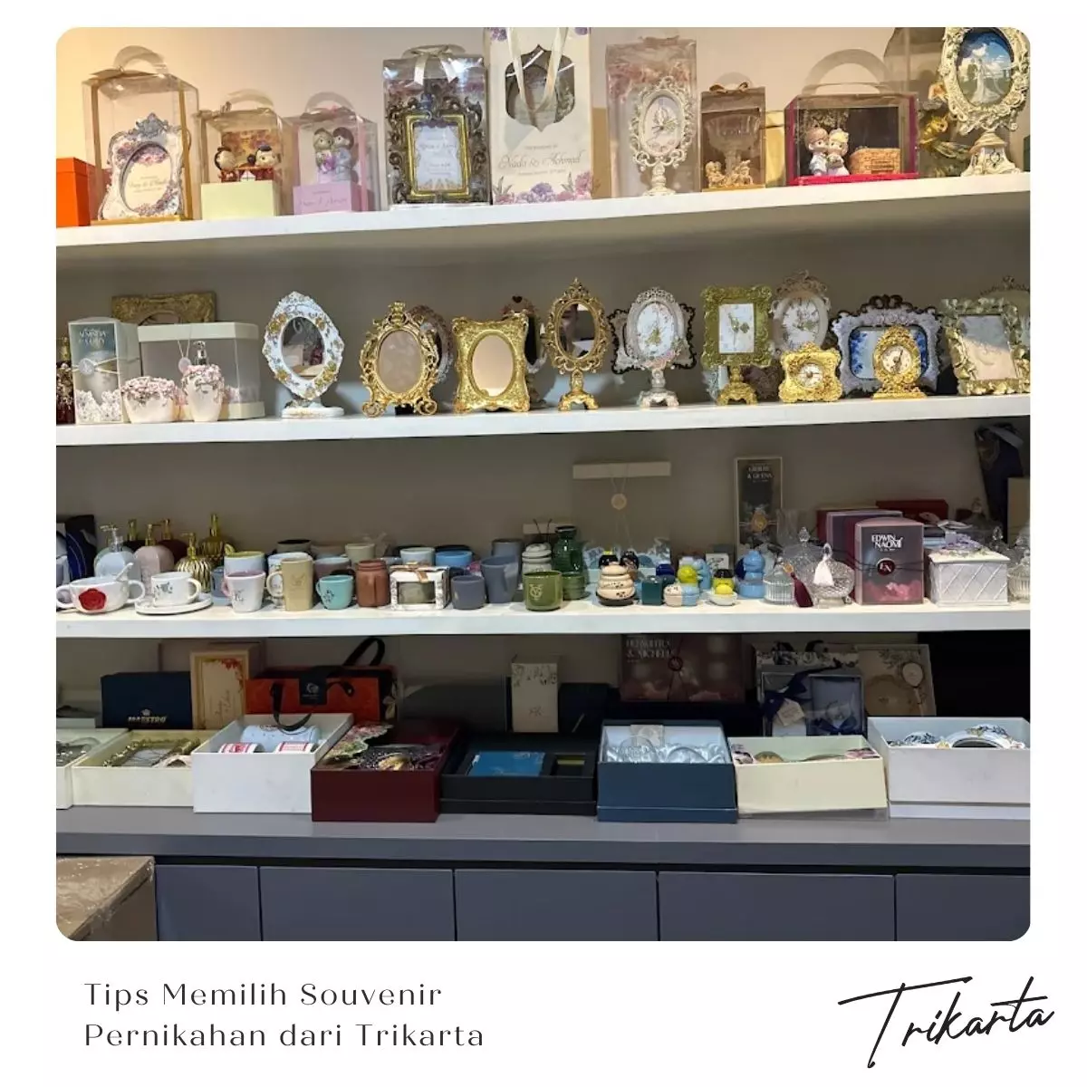 Tips Memilih Souvenir Pernikahan dari Trikarta