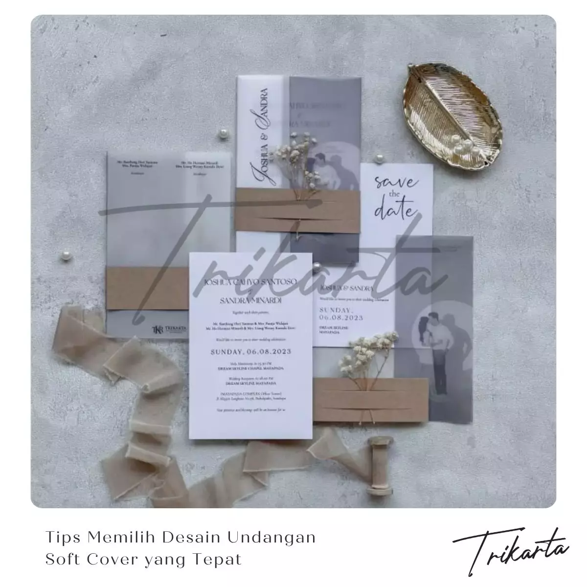 Tips Memilih Desain Undangan Soft Cover yang Tepat