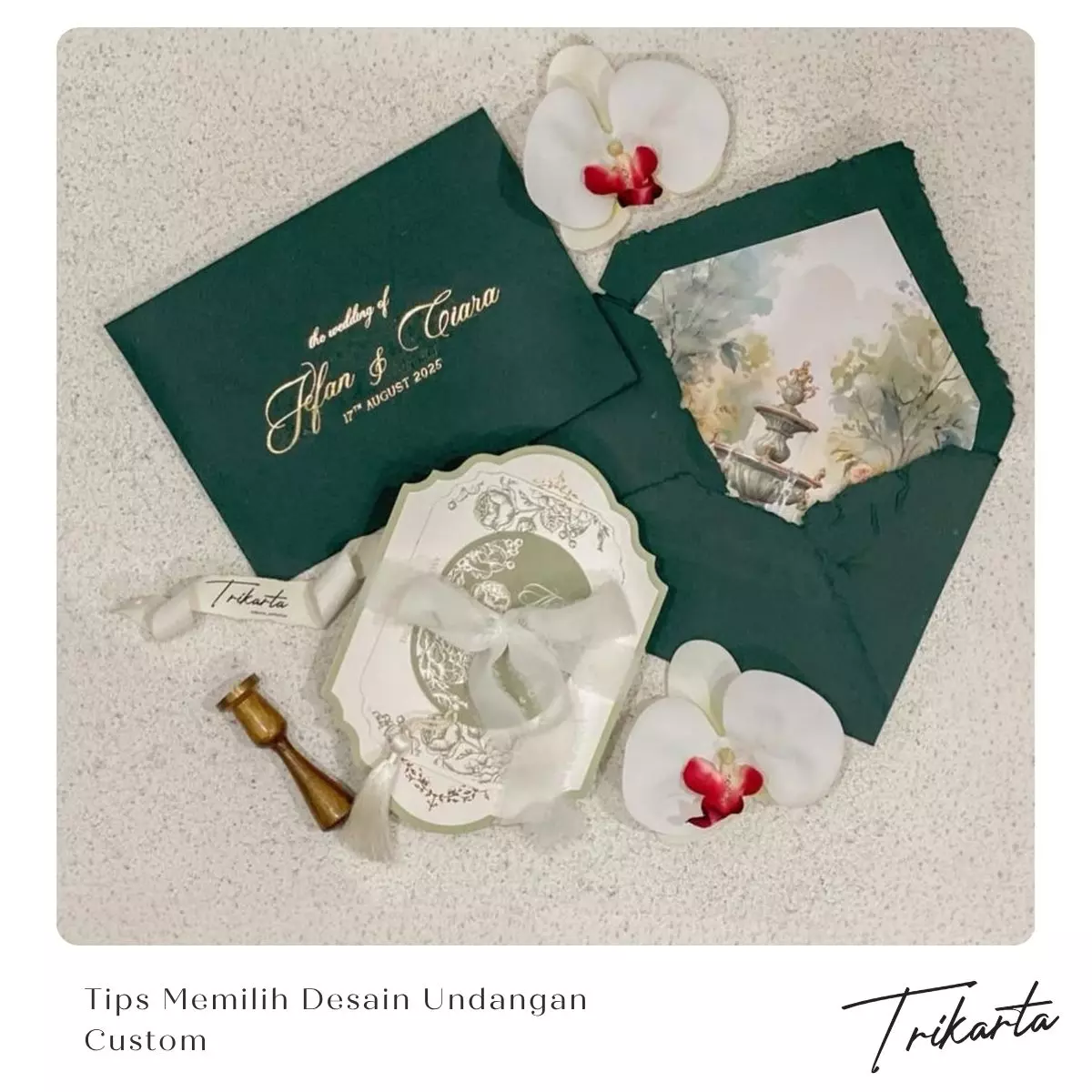 Tips Memilih Desain Undangan Custom