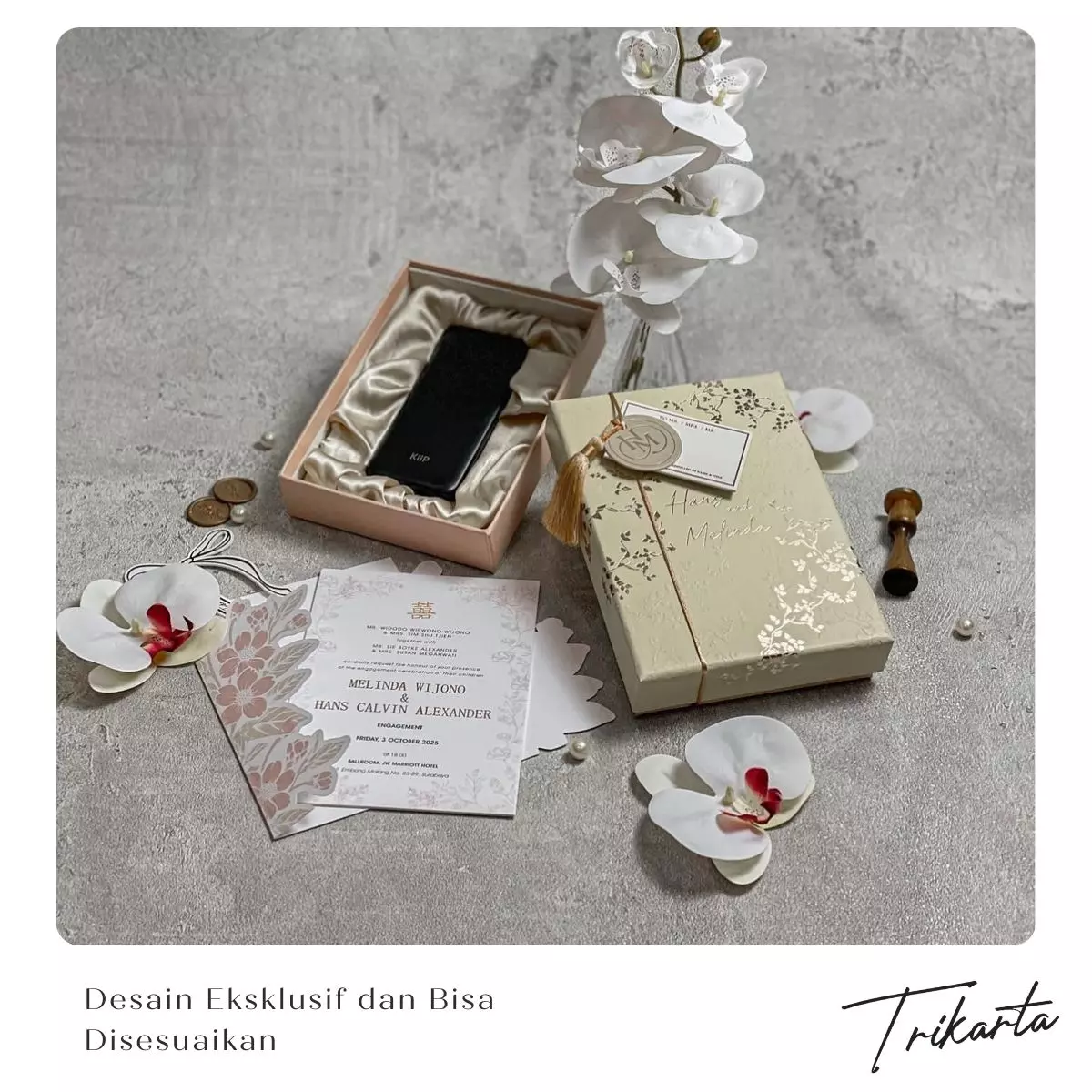Desain Eksklusif dan Bisa Disesuaikan