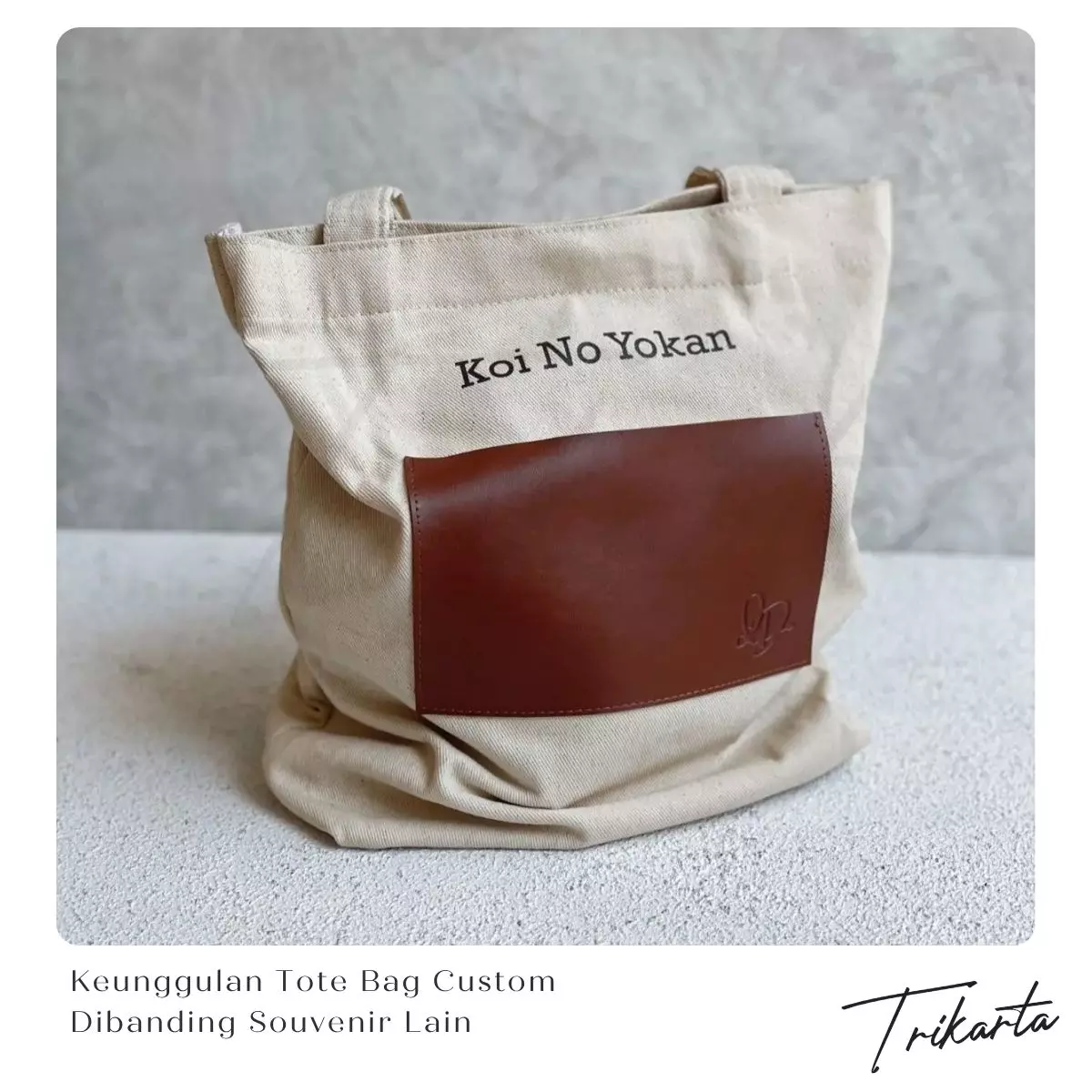 Keunggulan Tote Bag Custom Dibanding Souvenir Lain