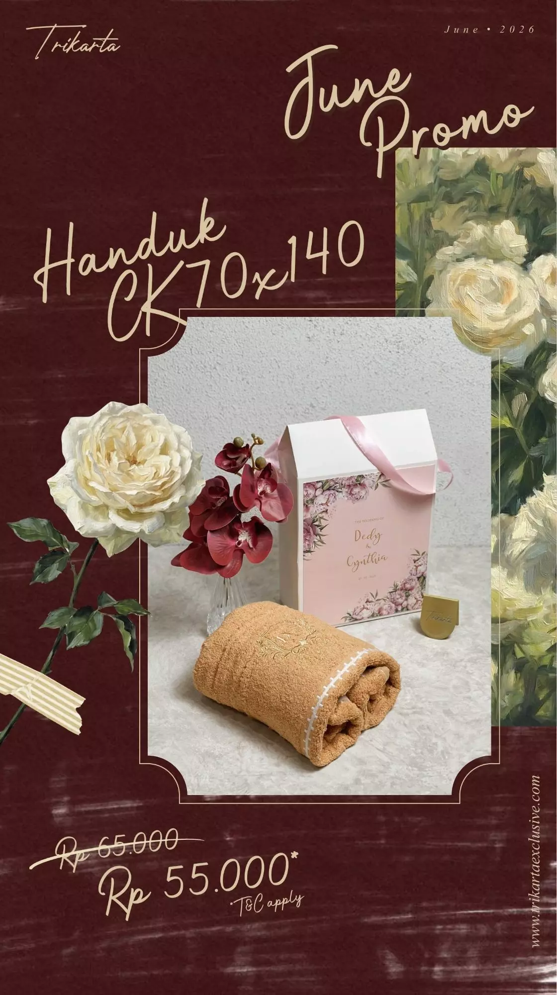 Handuk Ck 70X140