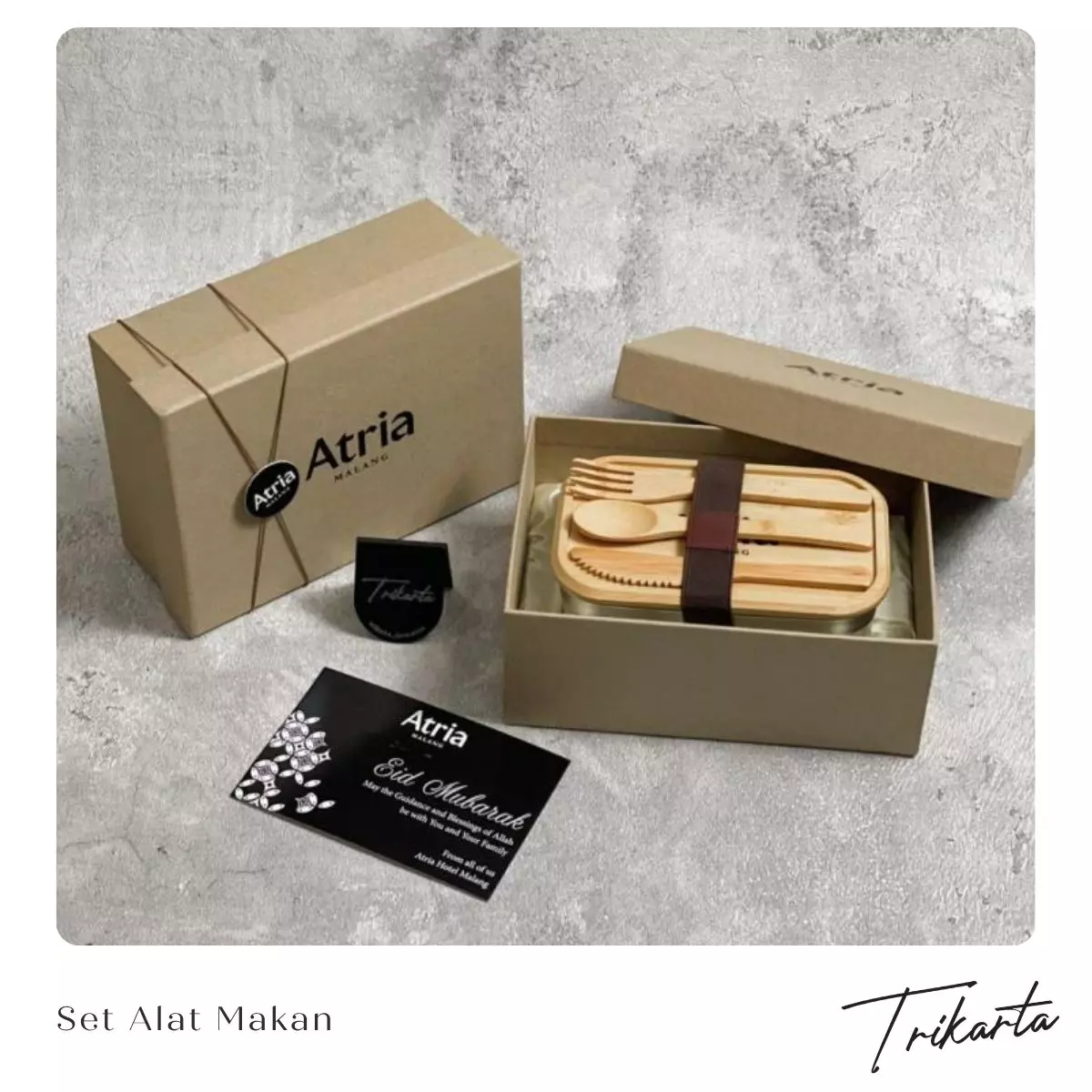 Pilihan Souvenir Set Alat Makan di Trikarta Malang