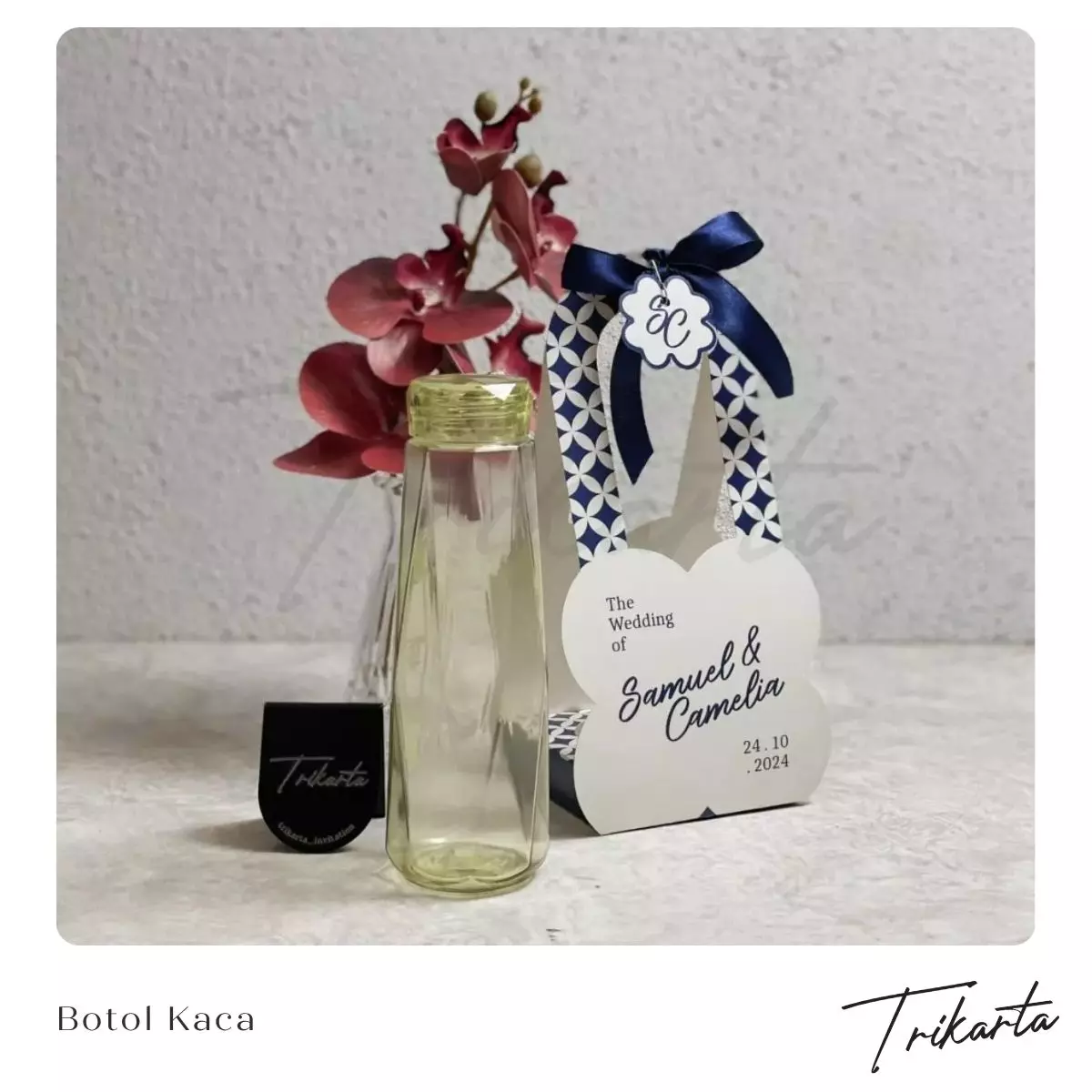 Pilihan Model dan Desain Souvenir Botol Kaca di Trikarta Malang