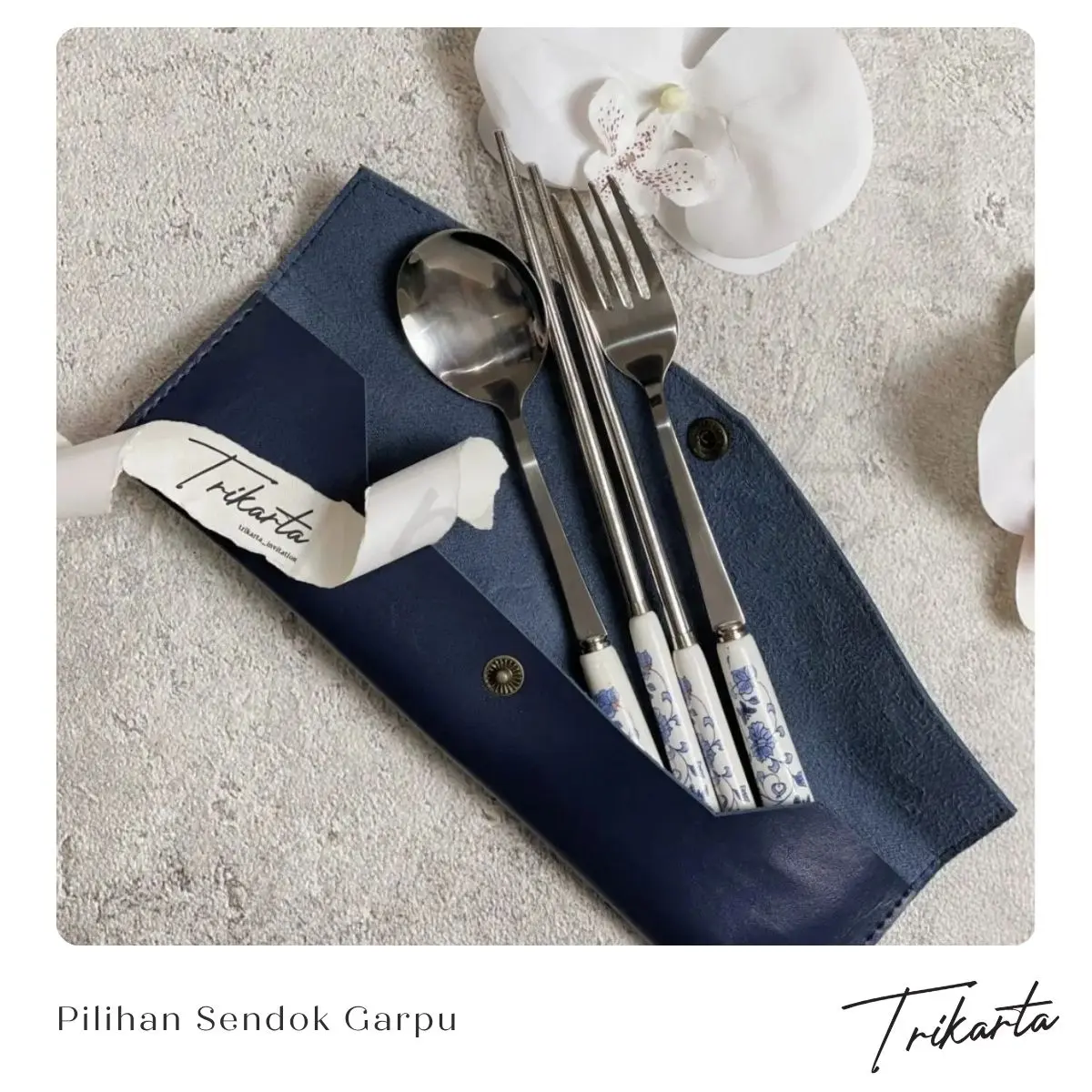Pilihan Souvenir Sendok Garpu Set di Trikarta Ngagel Surabaya