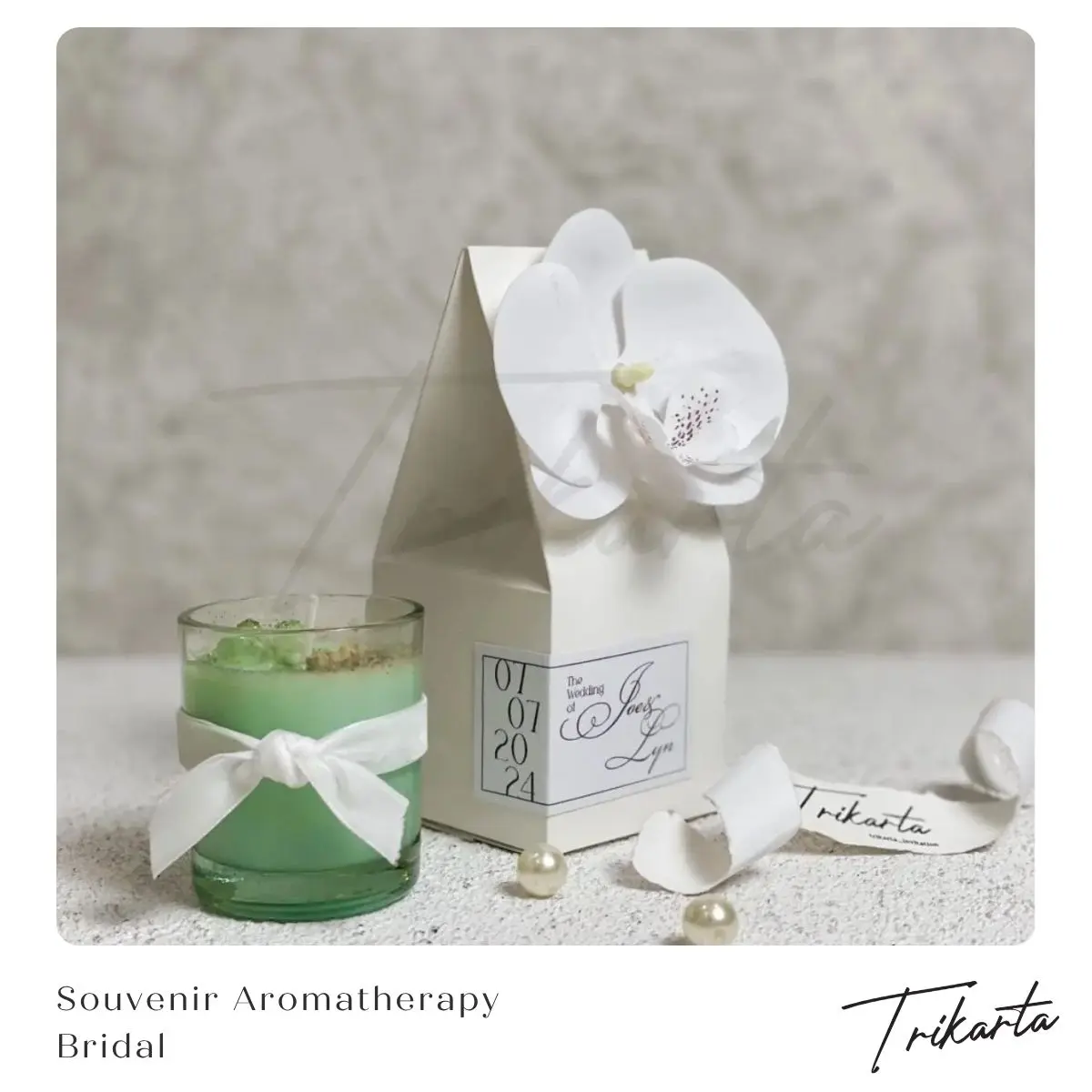 Souvenir Aromatherapy untuk Bridal Shower di Trikarta Ngagel