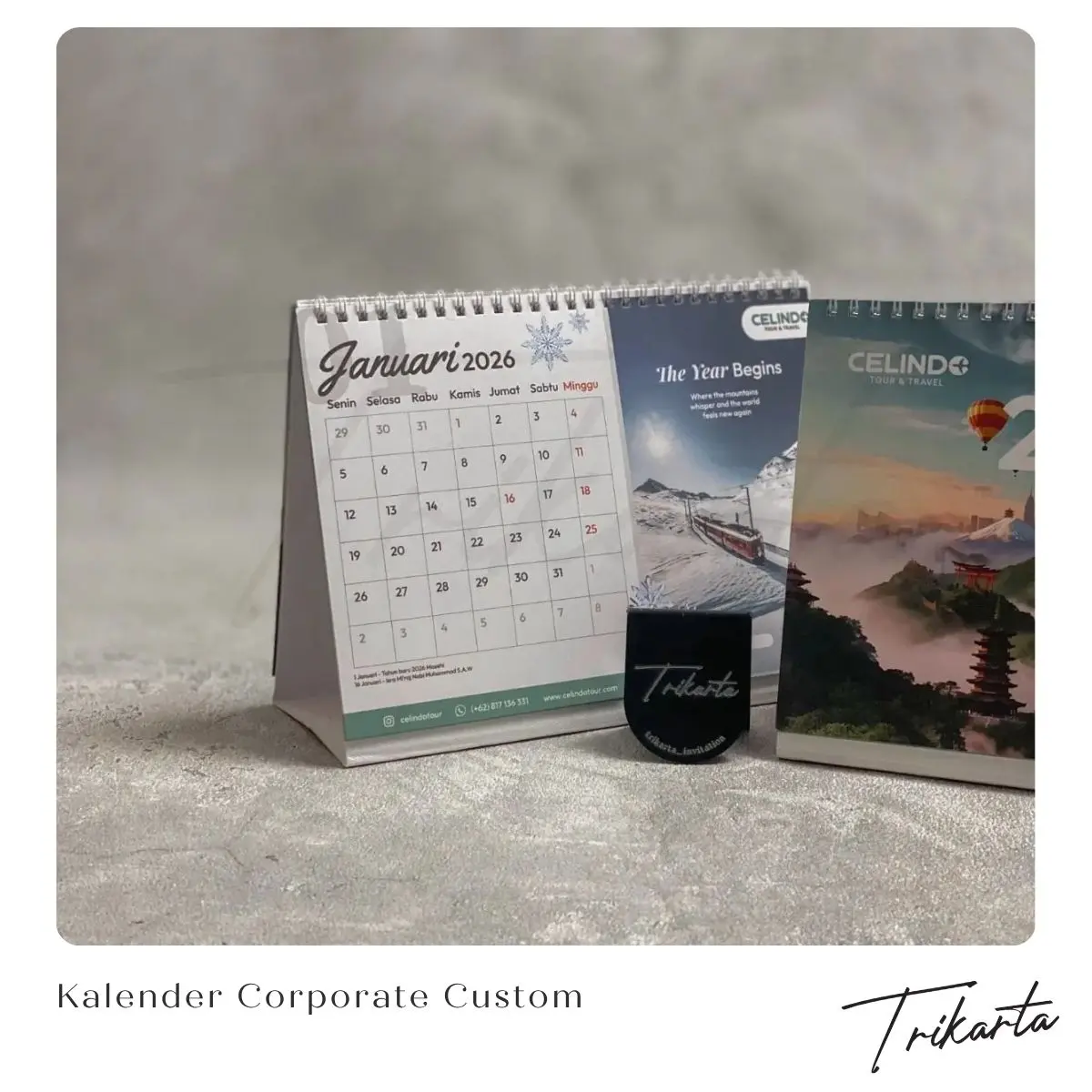 Pesan Kalender Perusahaan dalam Jumlah Banyak? Lebih Praktis di Trikarta