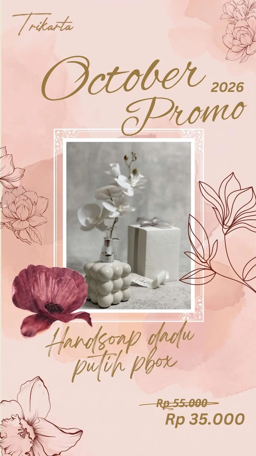 Handsoap Dadu Putih