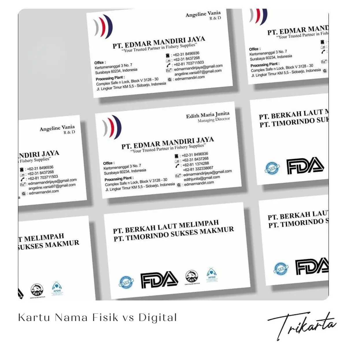Kartu Nama Fisik vs Digital, Mana yang Lebih Efektif?