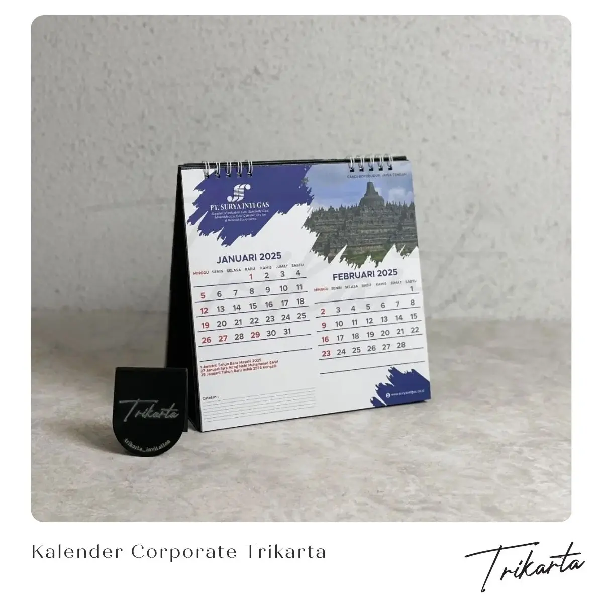 Mengapa Pesan Kalender Corporate Gift di Trikarta Pakuwon?