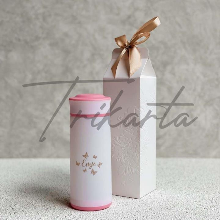Botol Kaca Pure Love 350ml Sablon