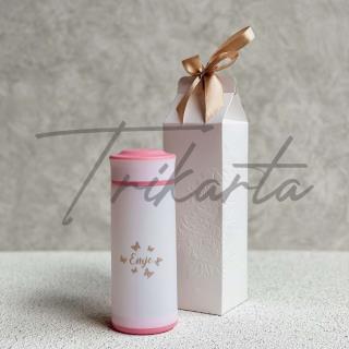 Botol Kaca Pure Love 350ml Sablon
