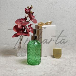 Botol Handsoap Kaca Hijau