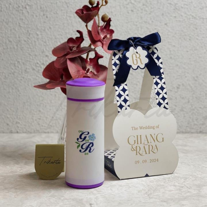 Botol Kaca Pure Love Paperbox Tenteng Ombak