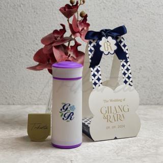 Botol Kaca Pure Love Paperbox Tenteng Ombak