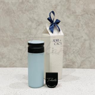 Botol Kaca Traveler Paperbox Putih Emboss