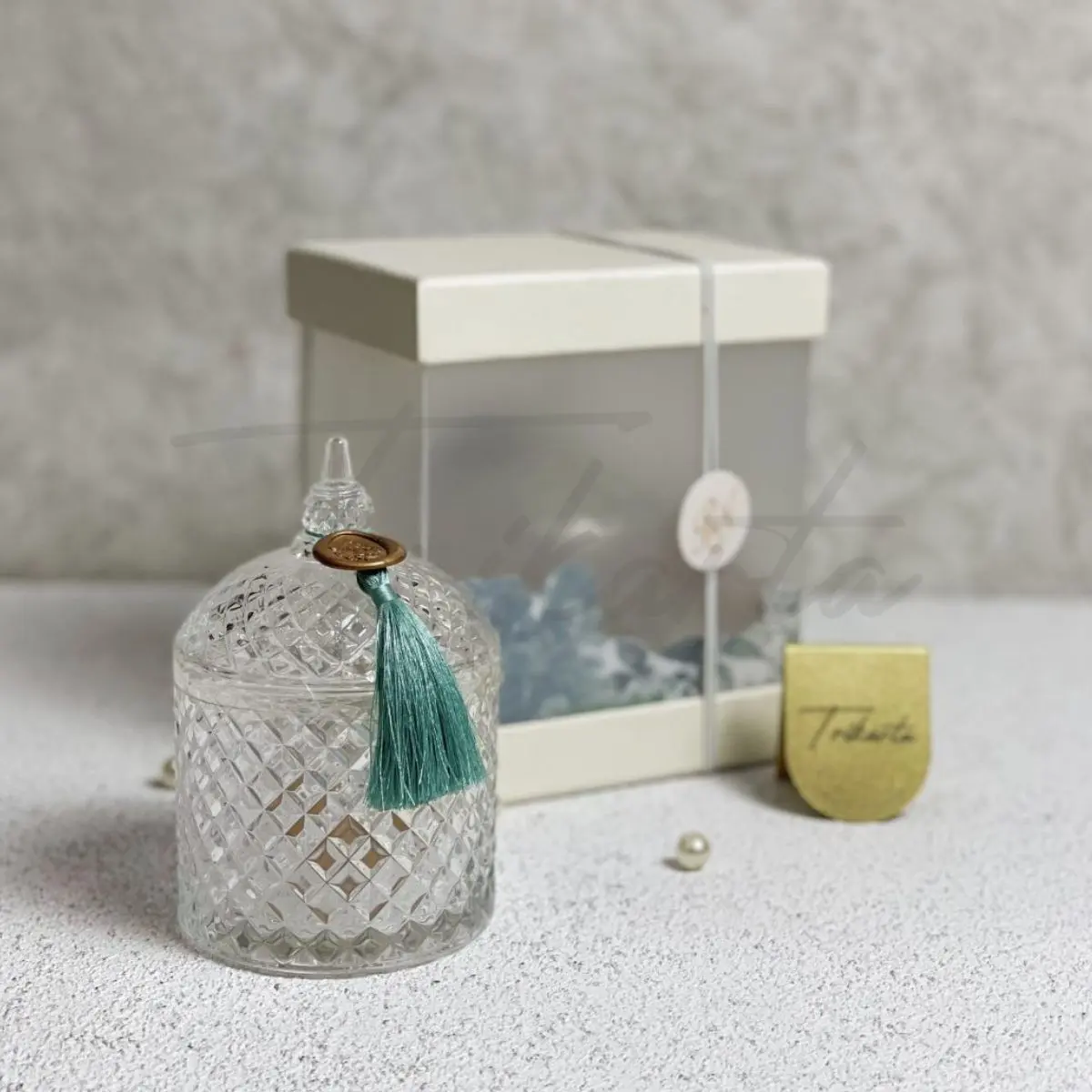 Crystal Diamond Oval M Packing Hardbox