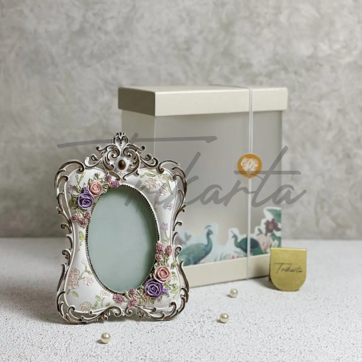 Frame Rose White Hardbox Mika doff