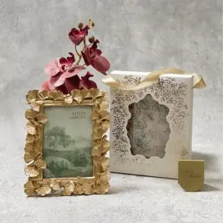 Frame Kaca Ginko Gold