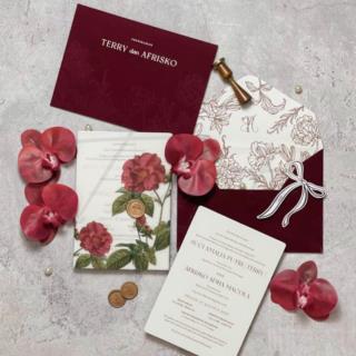 Undangan Suede Velvet TA