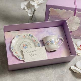 Tea Cup Set Purple